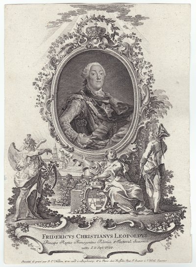 Friedrich Christian Leiopold von Sachsen (1712-1763) - Johann Esaias Nilson